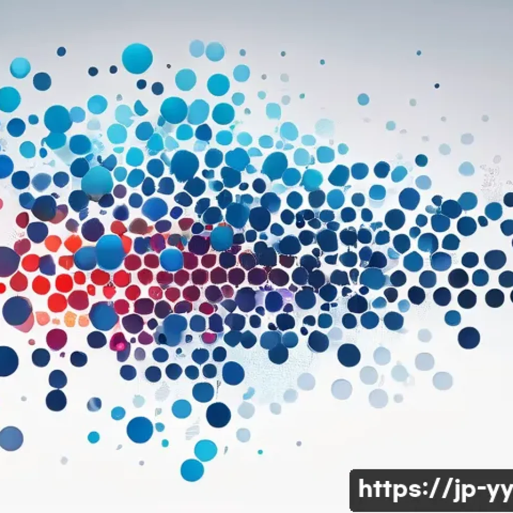 비주얼 데이터 탐색을 위한 기법 - A vibrant and detailed scatter plot visualization illustrating the correlation between sales and adv...
